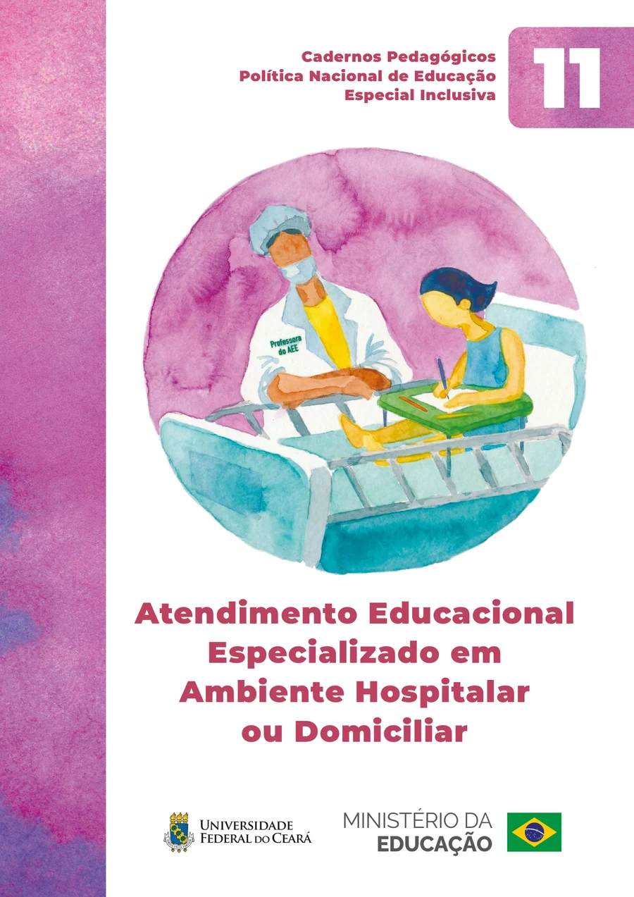 Capa do Volume 11 — Atendimento Educacional Especializado em Ambiente Hospitalar ou Domiciliar